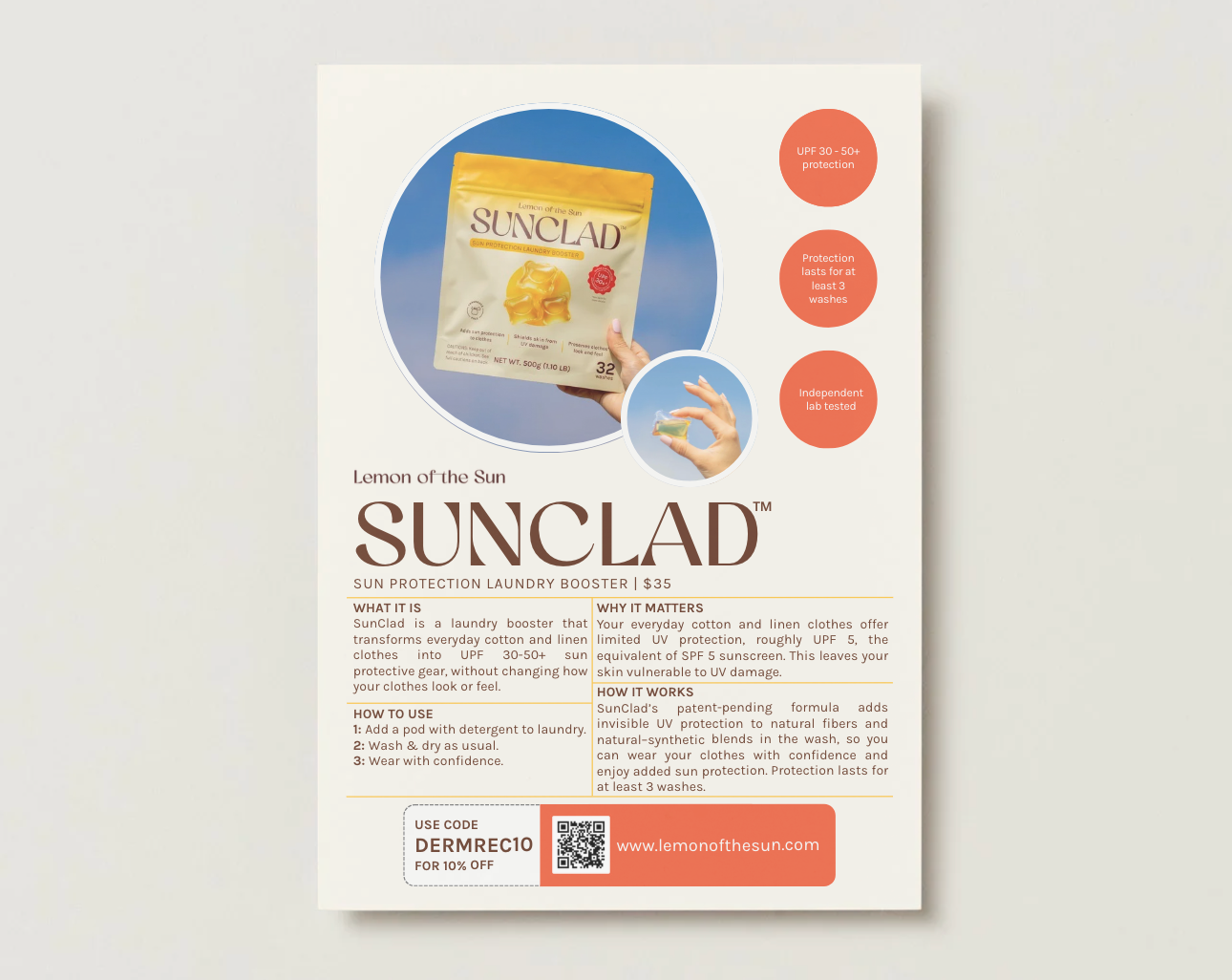 SunClad Patient Education Pamphlets (Pack of 50)